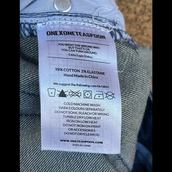 One X One Teaspoon Scallywags Jeans size 29 - Picture 8 of 9